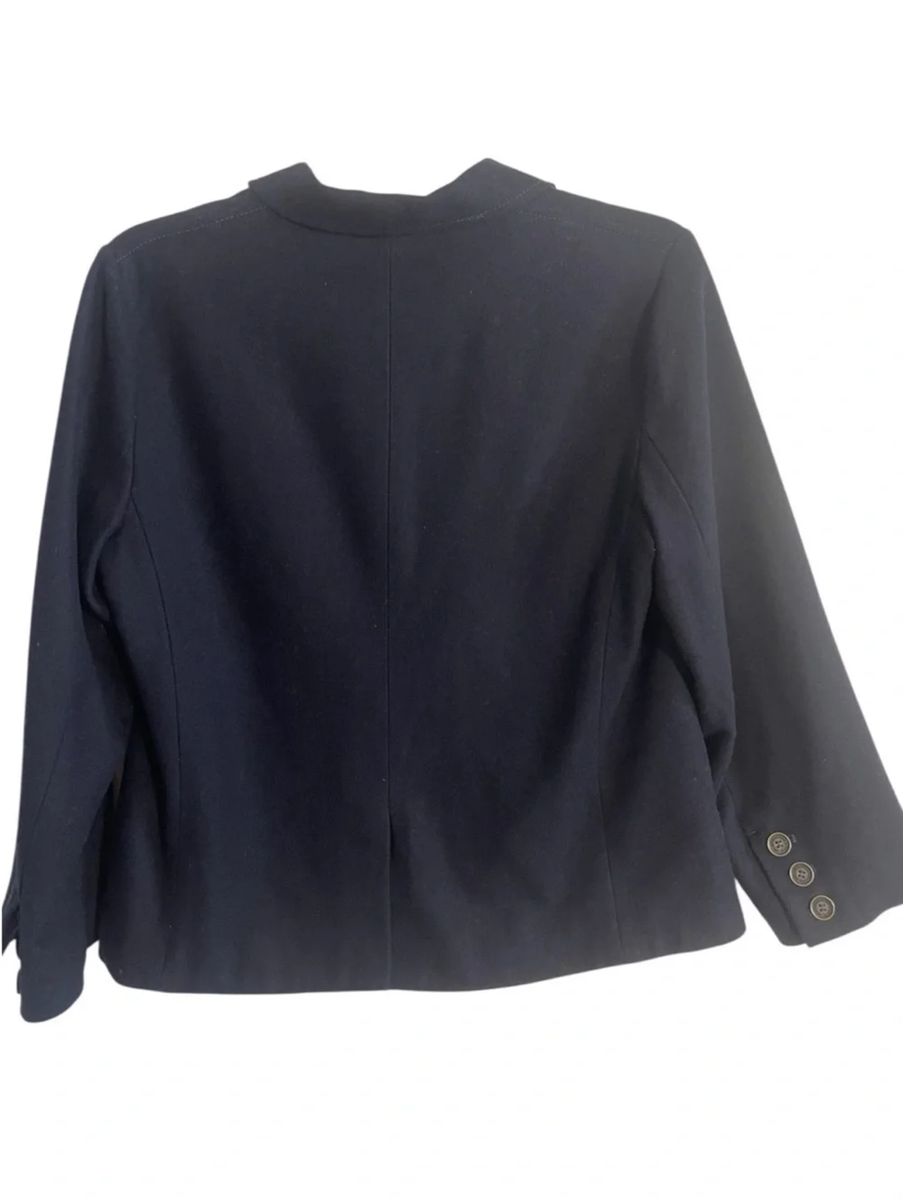 Abercrombie & Fitch Wool Blend Academy Blazer With Crest Navy
Child Large - Picture 3 of 10